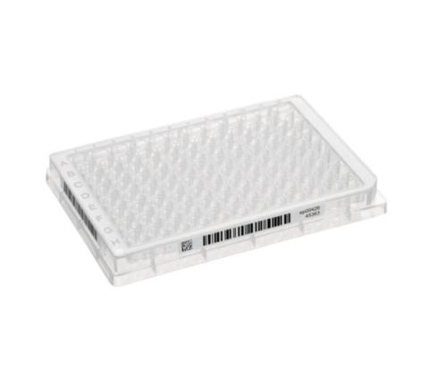 Micropl96/V,clear,PCRcl,white,2D+HRC,80p