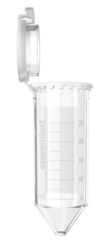 Tubes 25 mL,snap cap, EppQ, 200 St