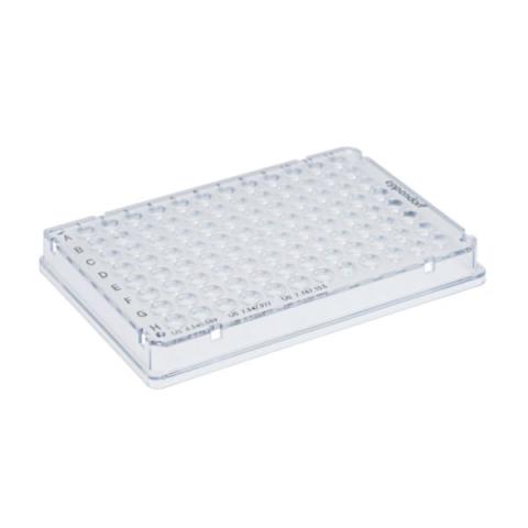 25 PCR plate96,farblos skirted