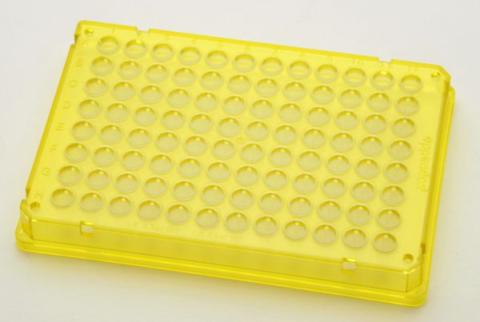 300 PCRPlate 96,skirted yellow