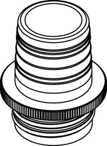 Bottle thread adapter GL32=>NS29/32,PP