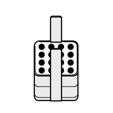 Adapter 16x2ml, verp.