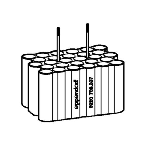 Adapter 17.5x100mm round bottom/PL/TB