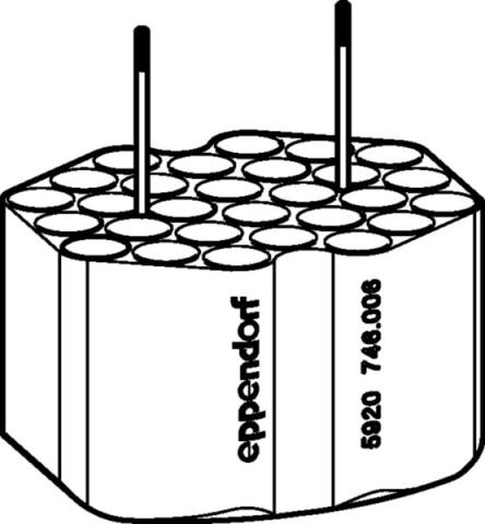 Adapter 17.5x100mm tube S-4xUniversal-L
