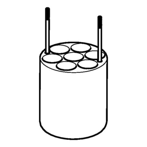 FA-6x250 adapter 16mL Oak Ridge tubes
